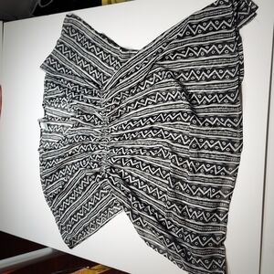 Rays & Waves Sleeveless Printed Dress 3XL